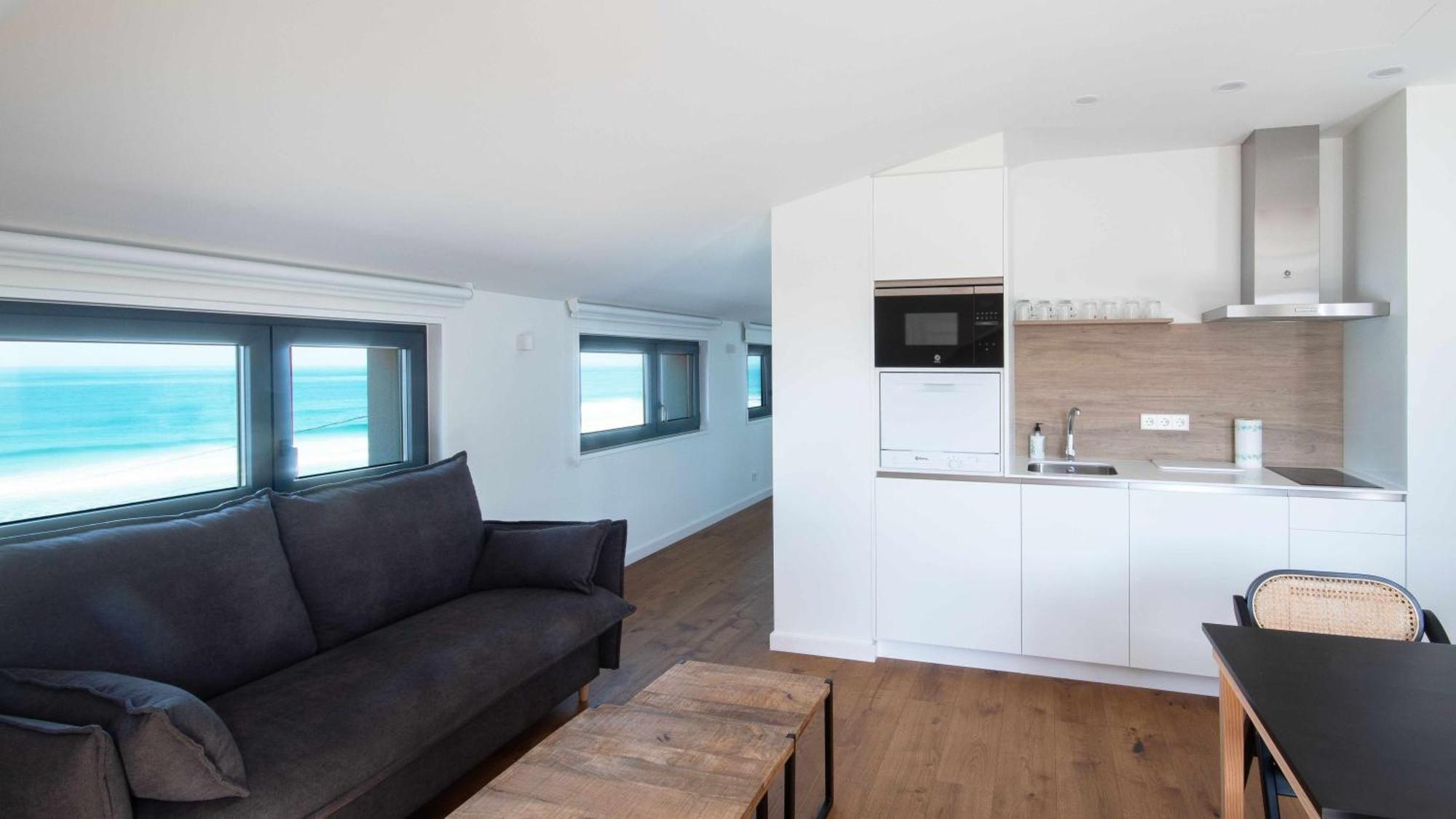 Ag Casa Arnados 1ª Linea De Playa Razo Con Jardiアパートメント 部屋 写真