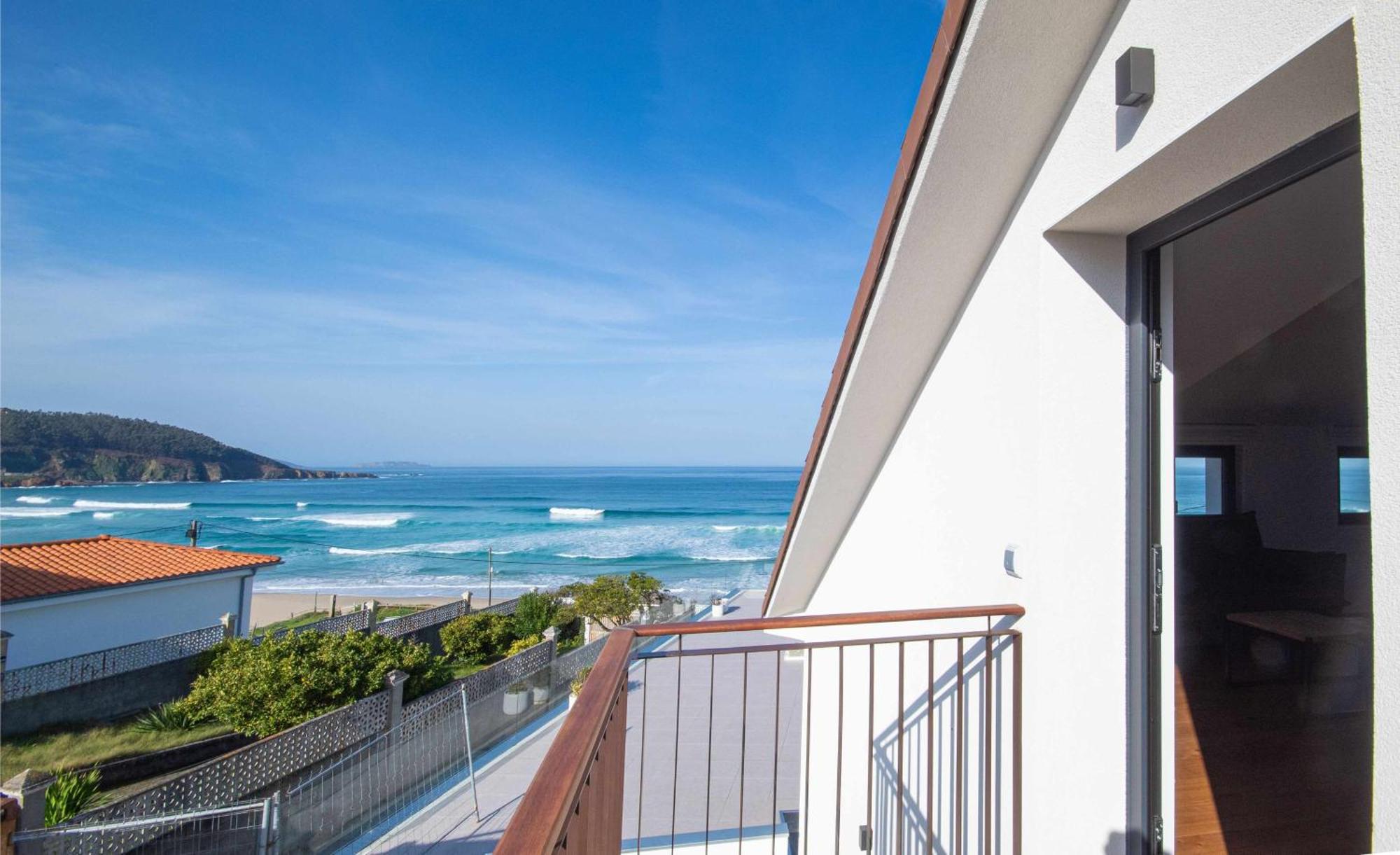 Ag Casa Arnados 1ª Linea De Playa Razo Con Jardiアパートメント 部屋 写真