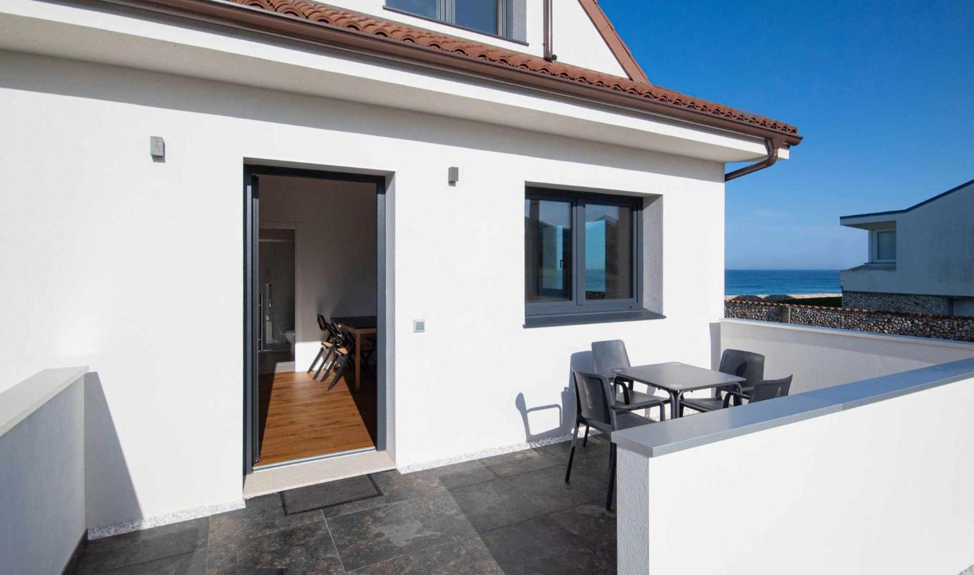 Ag Casa Arnados 1ª Linea De Playa Razo Con Jardiアパートメント 部屋 写真